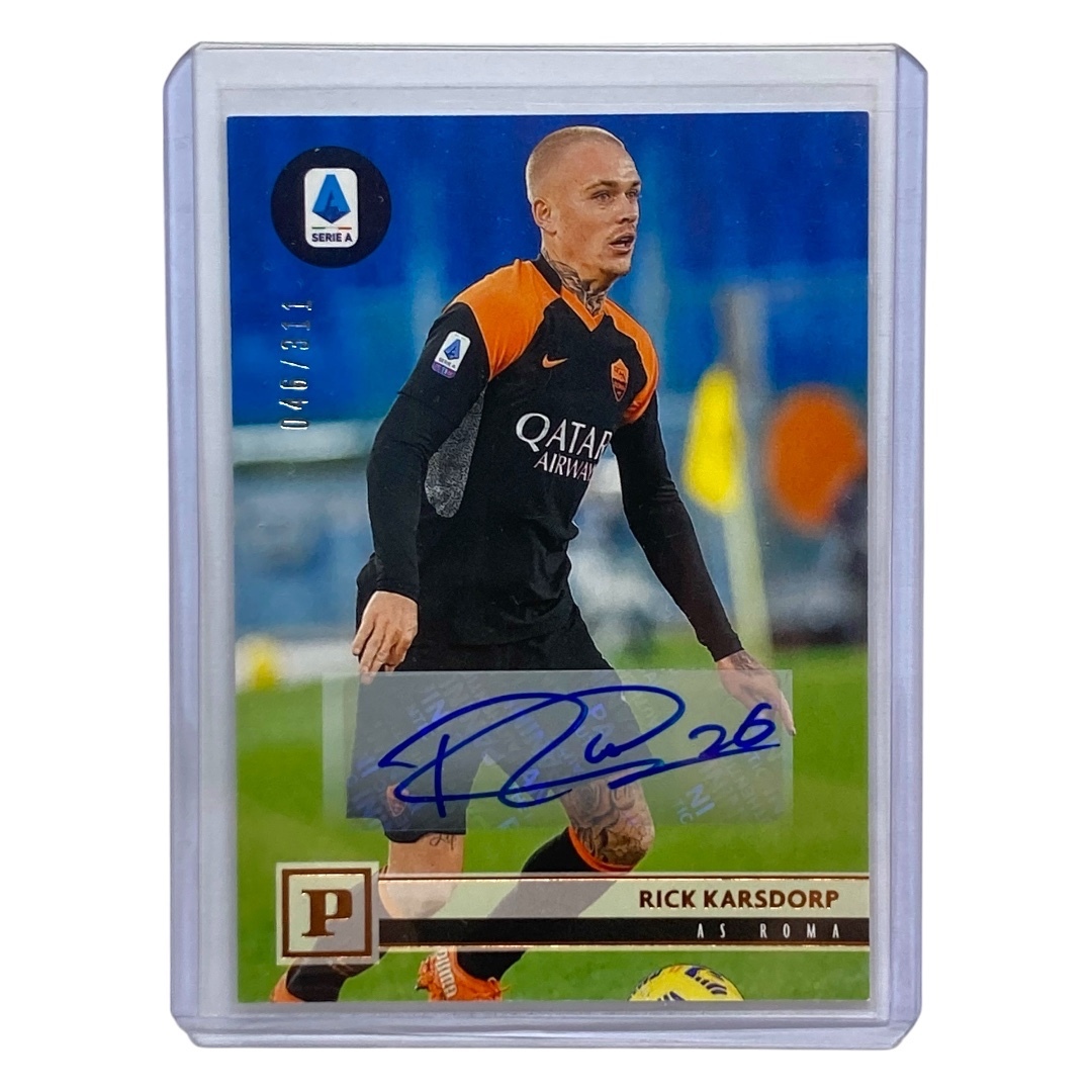 PANINI サッカーカード CHRONICLES PANINI RICK KARSDORP ROMA 046/311 #3 中古 IT2拍卖