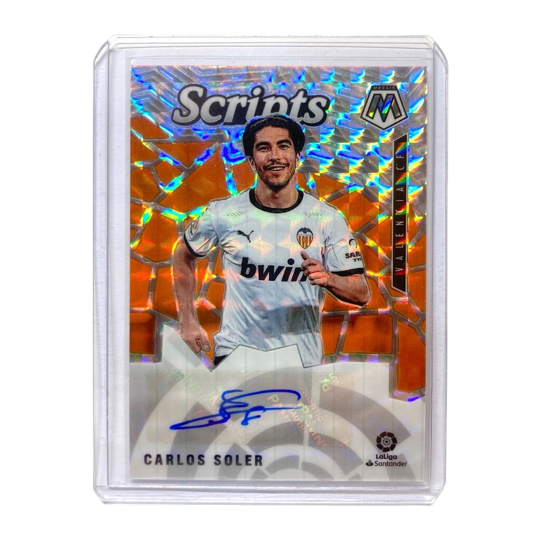 PANINI サッカーカード MOSAIC LALIGA PRIZM CARLOS SOLER VALENCIA #S-CS 中古 IT2拍卖
