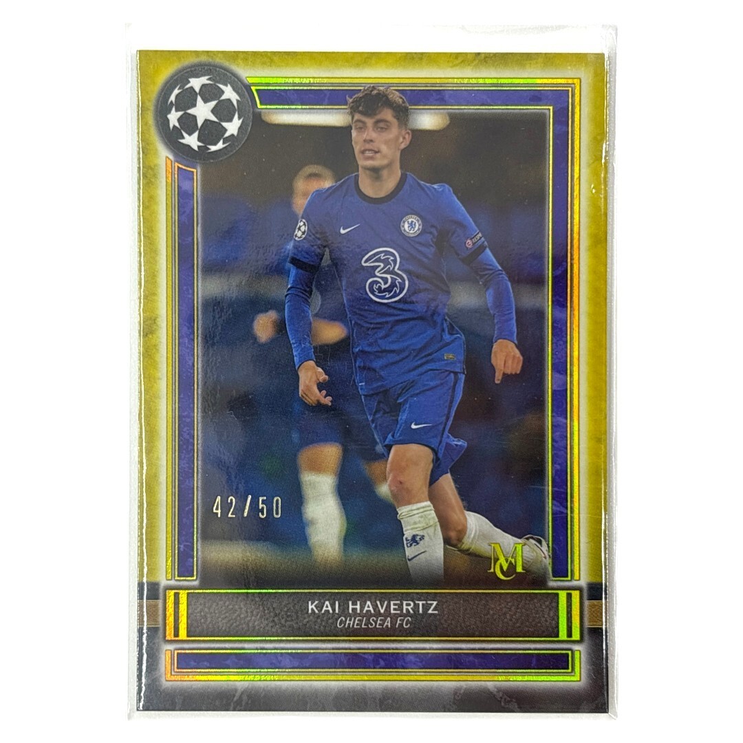 TOPPS サッカーカード MUSEUM COLLECTION KAI HAVERTZ CHELSEA 42/50 #8 中古 IT1拍卖