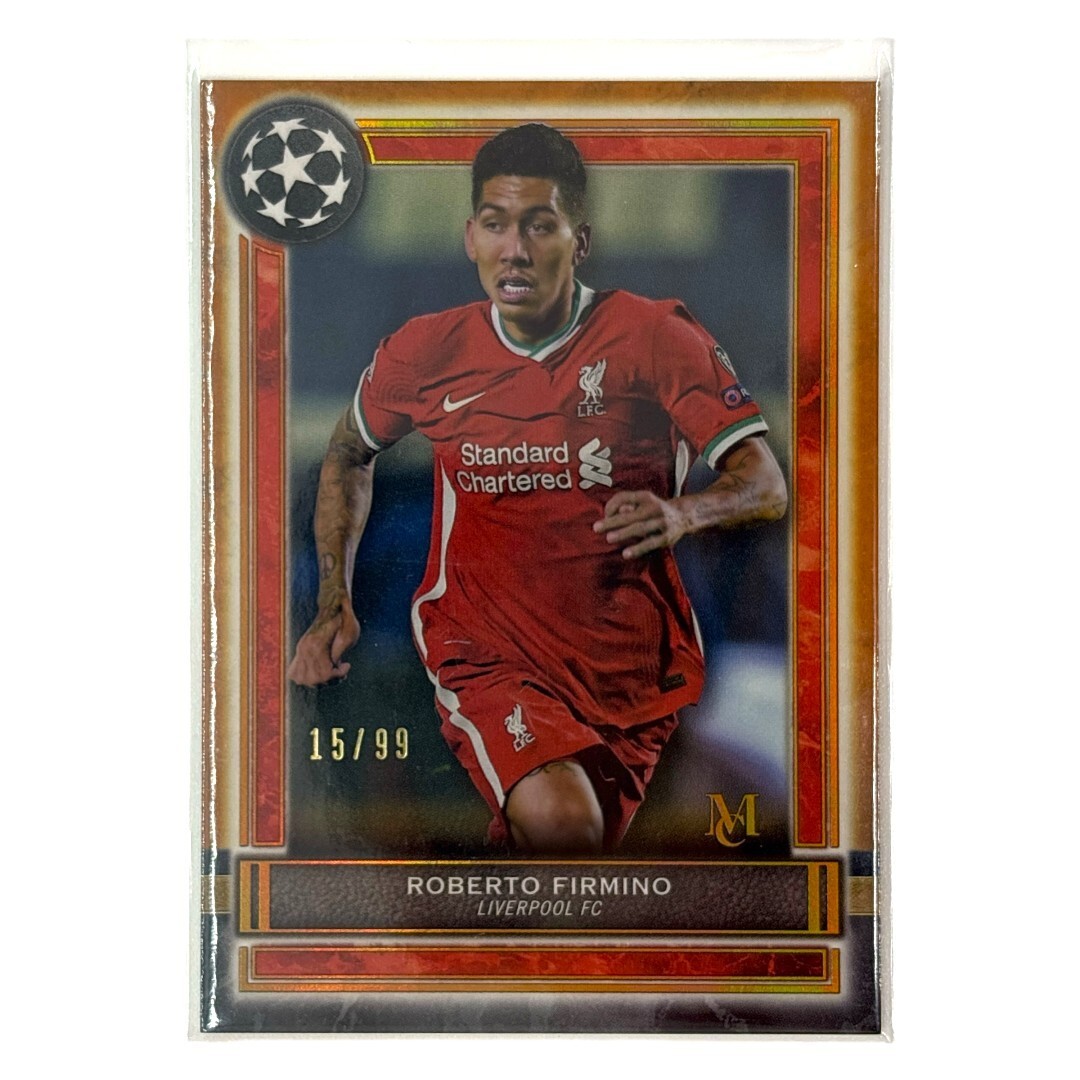 TOPPS サッカーカード MUSEUM COLLECTION ROBERTO FIRMINO LIVERPOOL 15/99 #67 中古 IT1拍卖