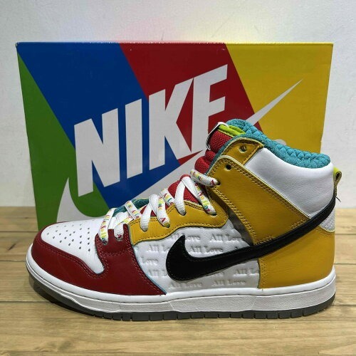 NIKE SB 2022 x FROSKATE DUNK HIGH PRO QS ALL LOVE 27.0cm DH7778-100 ナイキ フロスケート ダンクハイ プロ オールラブ スニーカー 拍卖