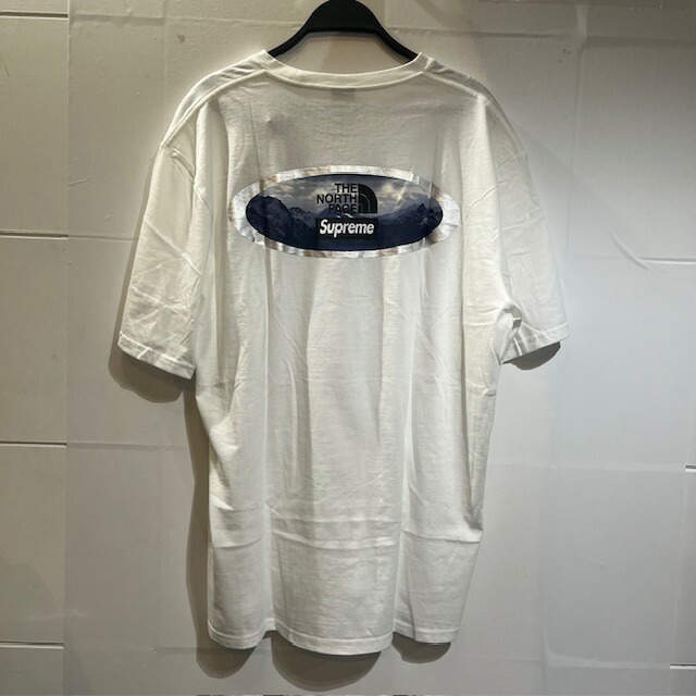 Supreme 21aw The North Face Mountains Tee SIZE-XL シュプリーム×ザノースフェイス マウンテン半袖Tシャツ拍卖