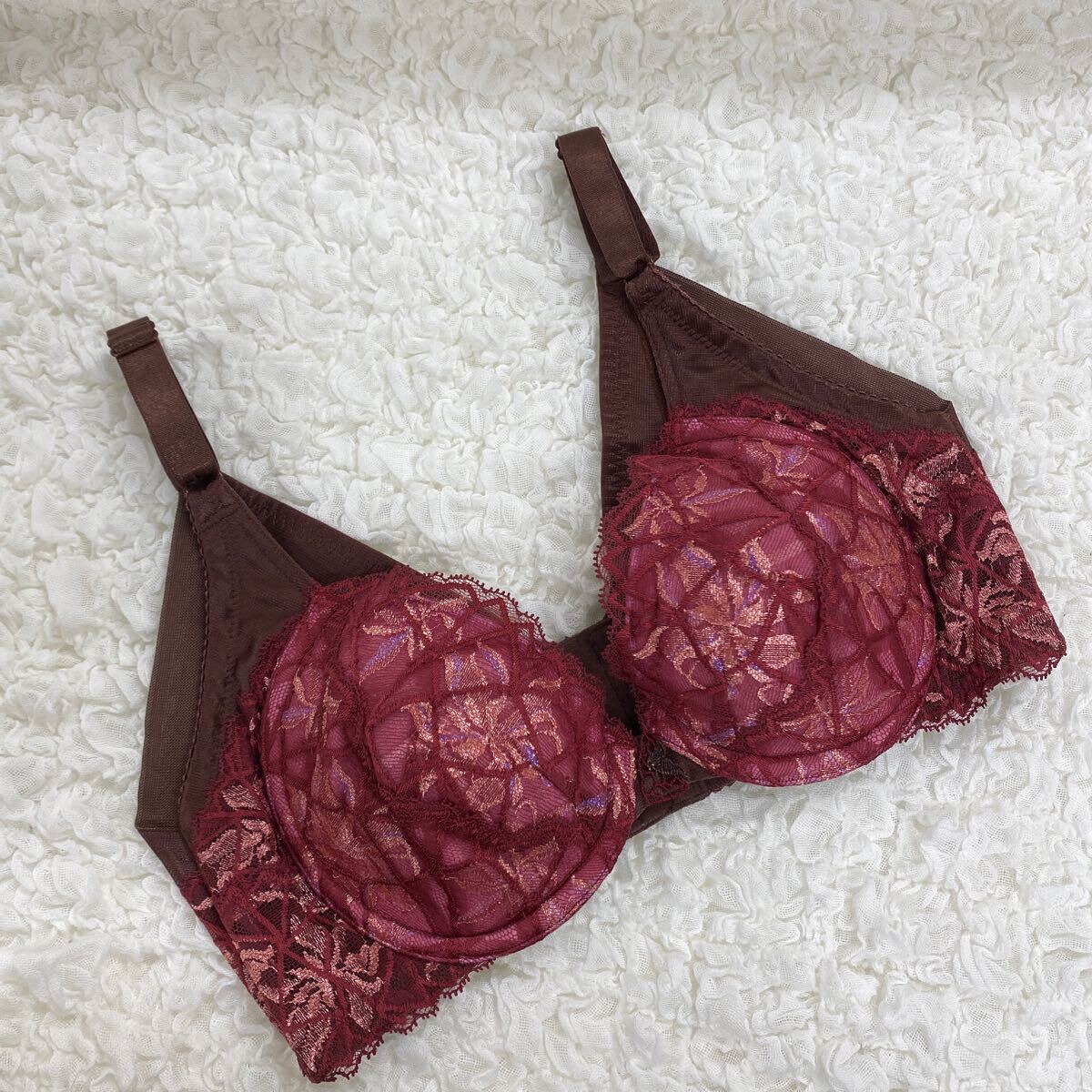 マルコ 補正下着 カーヴィシャス ブラジャー B80 ローズウッド MARUKO拍卖