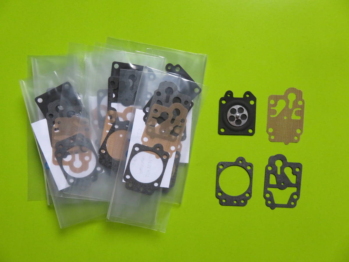 ワルボロ WYL WYJ WYK ダイアフラム10セット 互換製品 キャブレター 草刈機 刈払機 walbro 部品 TL23 TL26 TL33   (グラス)拍卖