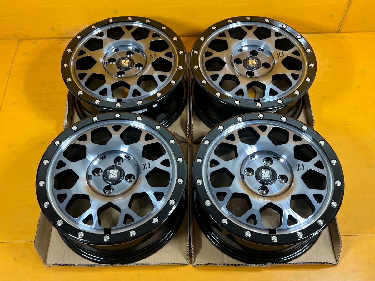 ★未使用品!★ エクストリームJ XJ04 16in 6.5j +38 pcd100 XTREME-J MLJ ロッキー ライズ(ガソリン車) カスタム 大人気 オフロード拍卖