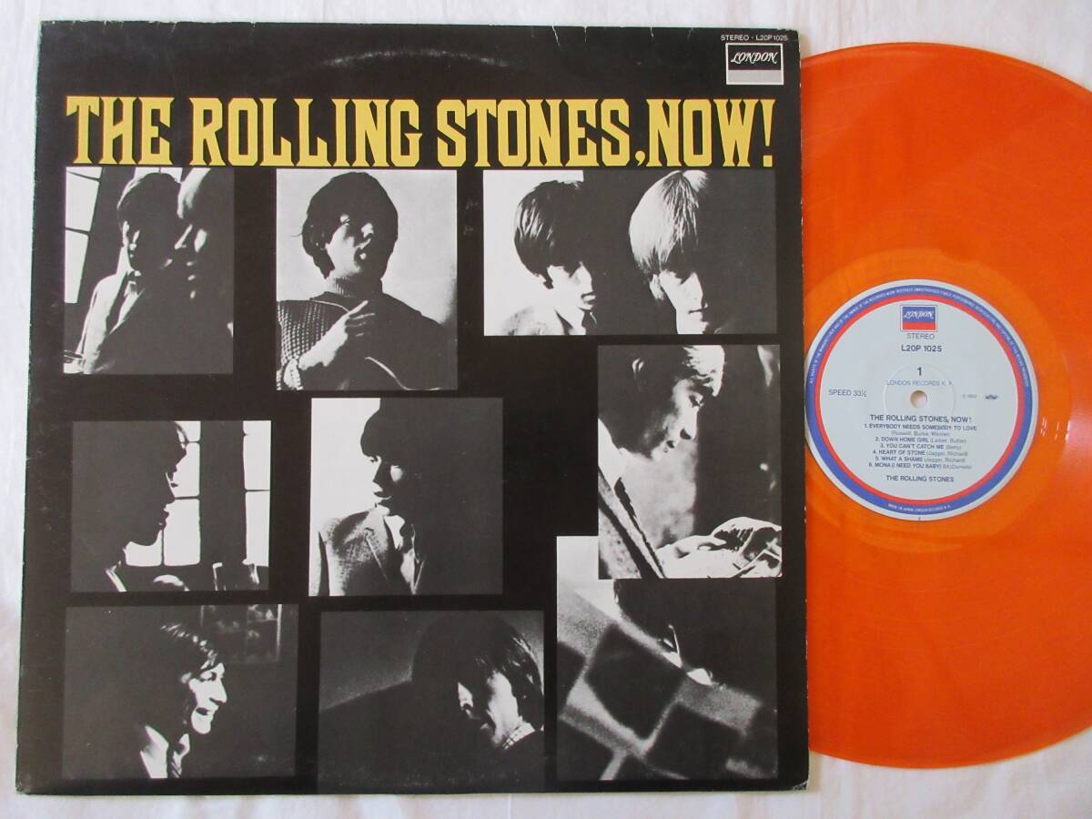 250/LP/Rolling Stones/ローリング・ストーンズ/Now!/ナウ!/初回生産限定オレンジカラーレコード拍卖