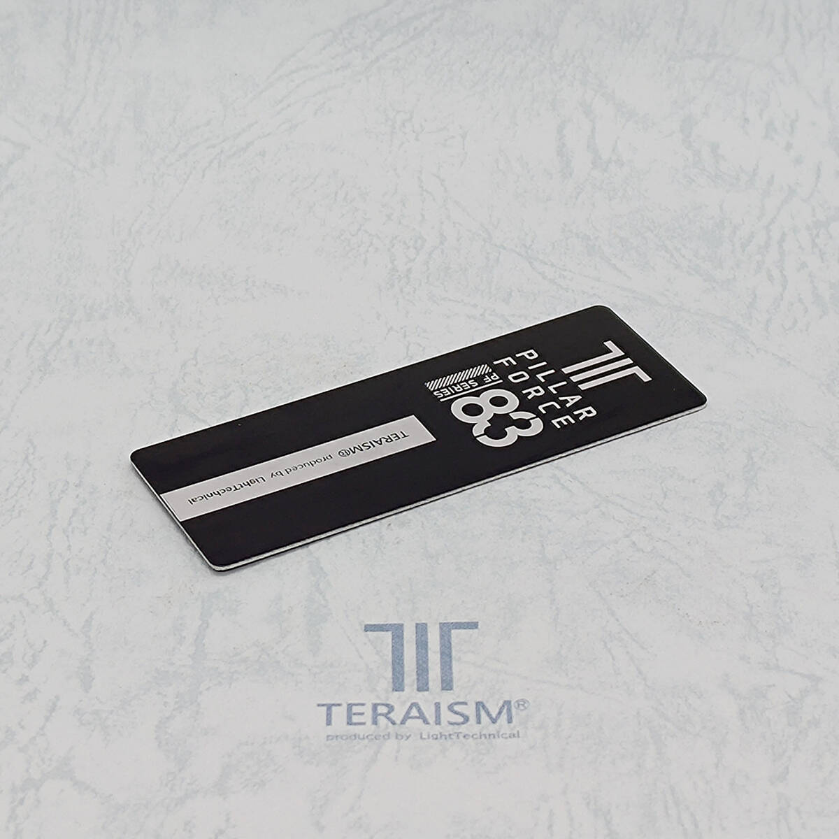 【取付簡単貼るだけ】新感覚チューニング TERAISM PF-83 ピラーフォース・リーフ 1枚 - 静電気除去で愛車のポテンシャルを解き放て!拍卖