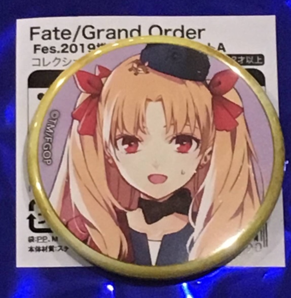 Fate/Grand Order Fes. 2019 FGO フェス 霊基召喚缶バッジ 書き下ろしサーヴァント エレシュキガル 遠坂凛拍卖