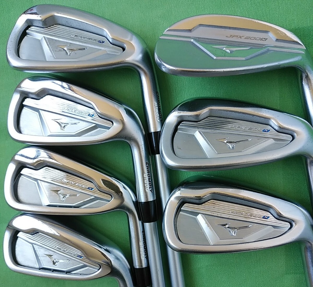 ミズノ JPX 200X アイアン #6-9・PW・PG・GW (7本) 20 M FUSION i カーボン R 【mizuno】☆中古☆ 2020年モデル拍卖