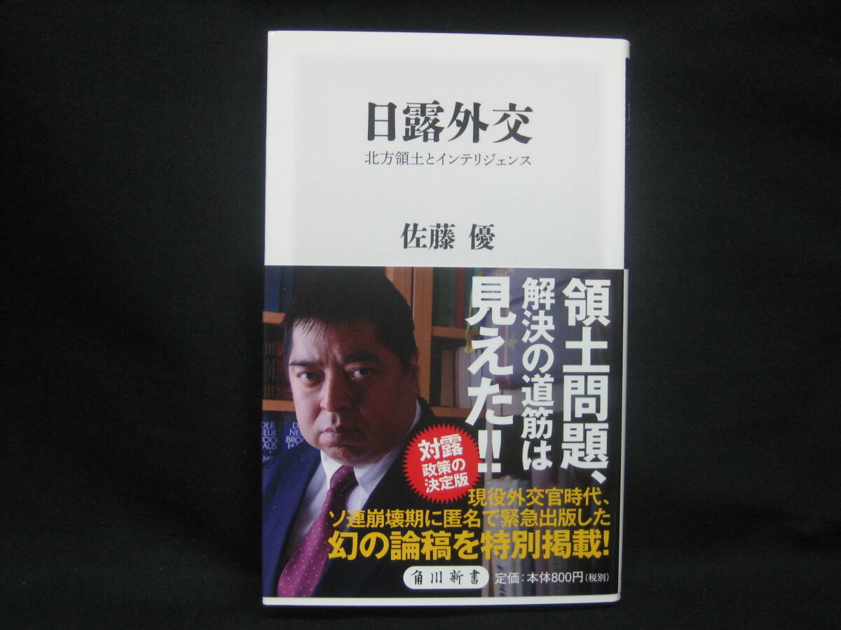 ★☆【送料無料 即決 佐藤優 日露外交 北方領土とインテリジェンス 角川新書 角川書店】☆★拍卖