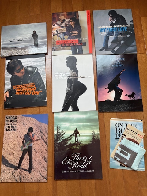 【中古】浜田省吾 コンサートパンフレット 8冊 その他拍卖