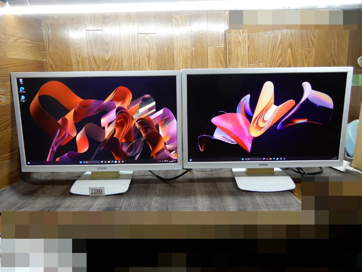 296+1280☆23.6W液晶デュアルモニター★新品SSD 512GB+HDD 500GB搭載★Coer i7★Windows10★メモリ8GB★DVDRWマルチ★EPSON★MR4000拍卖