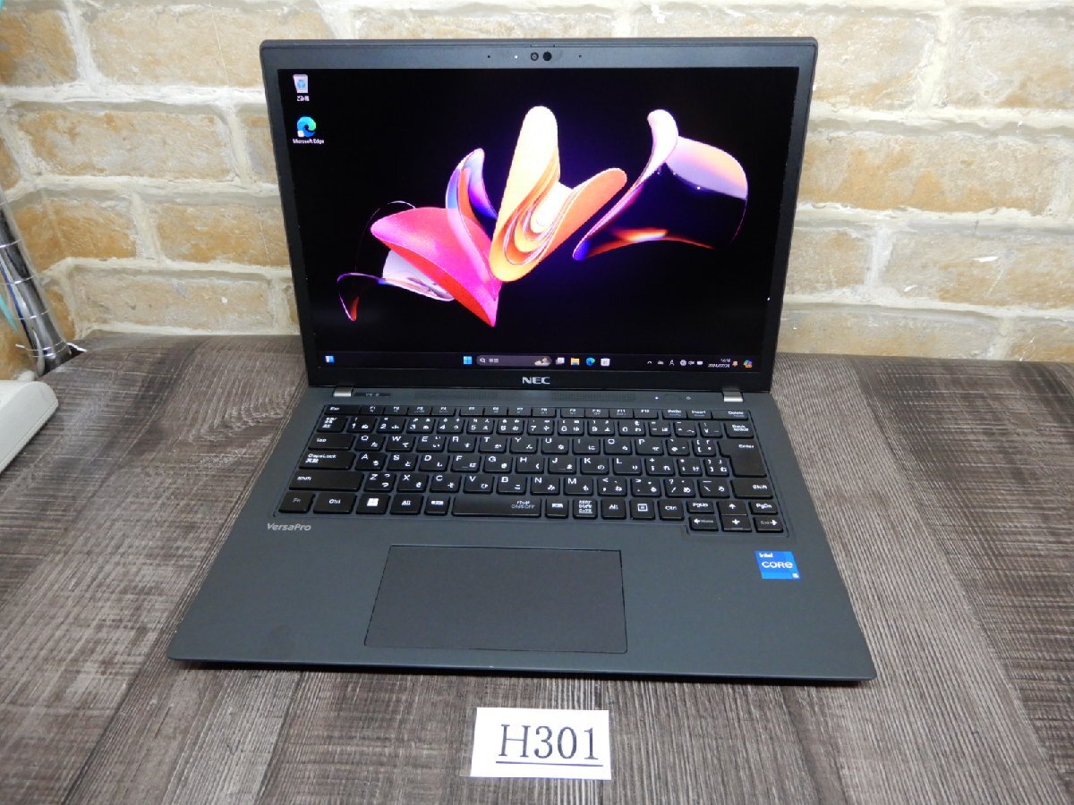 H301☆第11世代 Core i5★Windows 11★SSD 512GB&WEBカメラ★simスロット☆13W液晶ノート★無線LAN★NEC☆Versa Pro Ultra lite VKT42拍卖