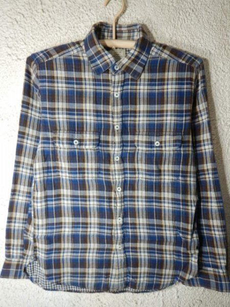 to7615 GREEN LABEL RELAXING ユナイテッド アローズ 長袖 チェック デザイン シャツ 人気 送料格安拍卖