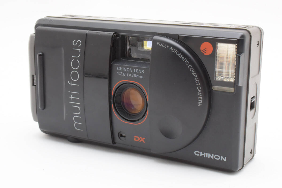 CHINON multi focus 35mm F2.8 Auto 300I チノン フィルムカメラ ブラック 黒 1:2.8 f=35mm 【現状品】#2464010拍卖