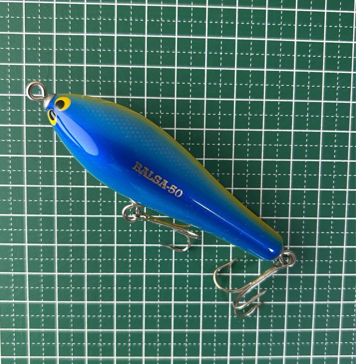 ビッグラッシュウォーカーオリジナル、ザウルス、SAURUS、バルサ50 、BALSA50 、Balsa50 、ビンテージ、017、ブルーバック拍卖