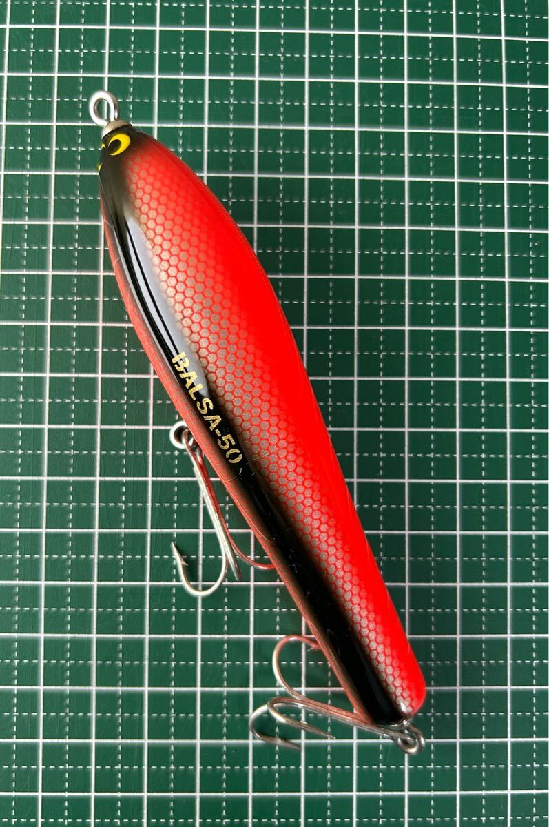 ビッグラッシュスケータービッグ、ザウルス、SAURUS、バルサ50 、BALSA50 、Balsa50 、ビンテージ、レッド、020拍卖