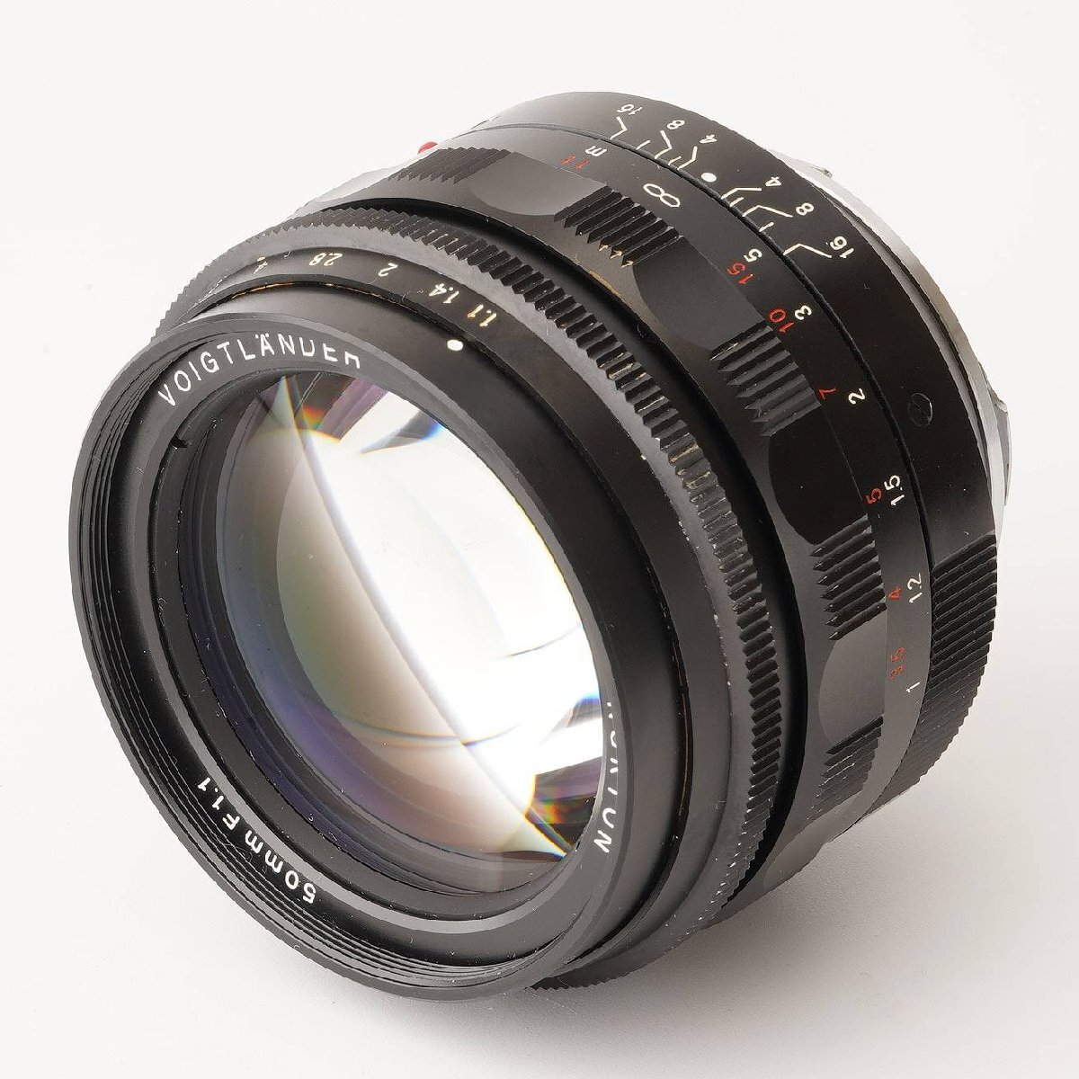 フォクトレンダー Voigtlander Nokton 50mm F1.1 VMマウント拍卖