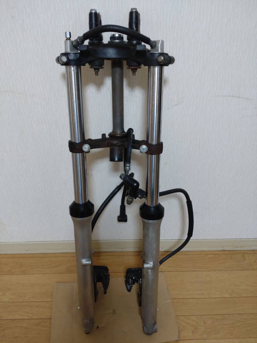 ホーク系 セミエアー ダブル フロントフォーク バブ 当時物 キジマ セレクト ビート ヨシムラ モリワキ 拍卖