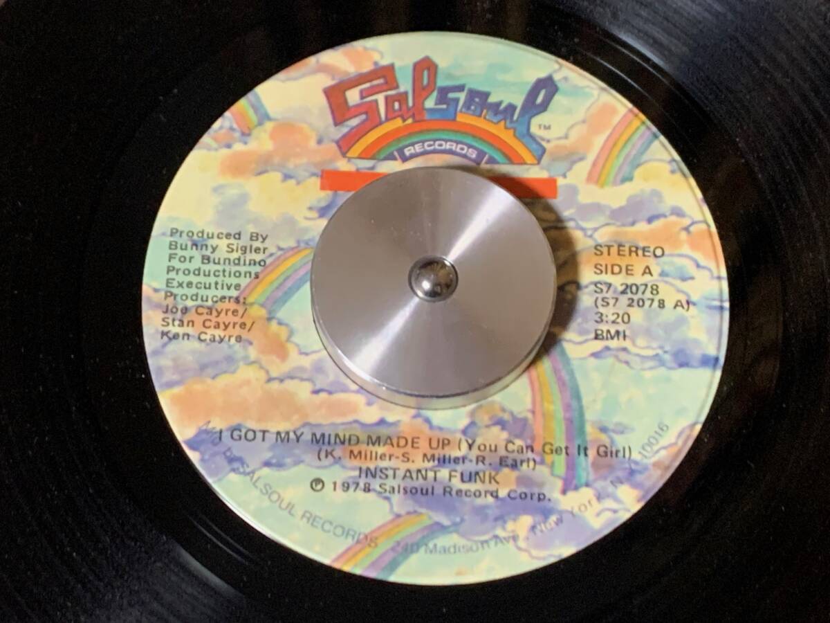 INSTANT FUNK ♪I GOT MY MIND MADE UP 7インチ 45拍卖