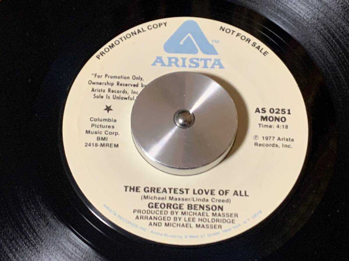 GEORGE BENSON ♪TH GREATEST LOVE OF ALL 7インチ 45拍卖