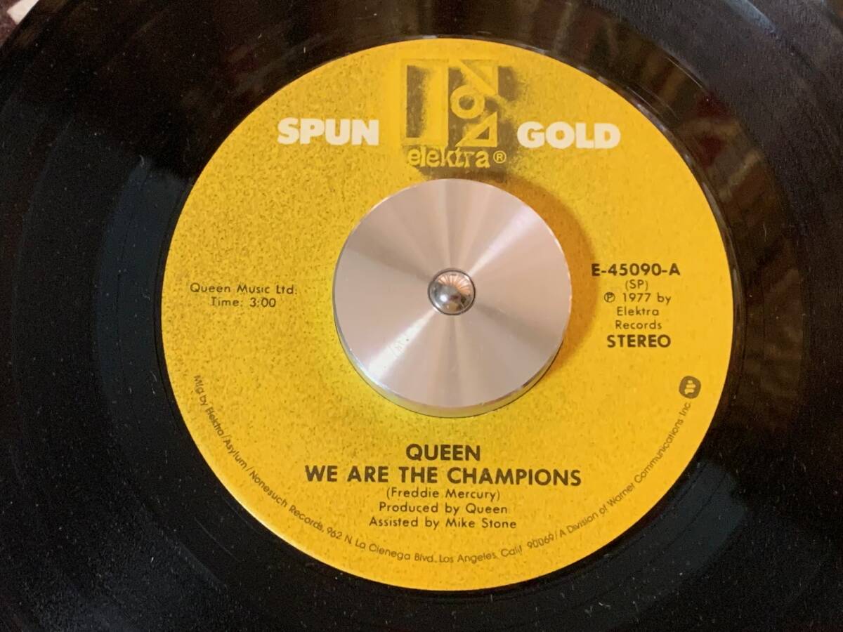 QUEEN ♪WE ARE THE CHAMPIONS / WE WILL ROCK YOU 7インチ 45拍卖