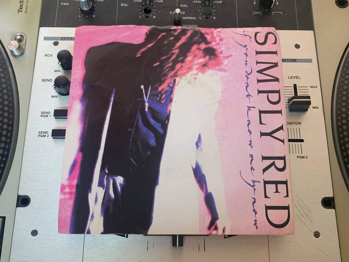 SIMPLY RED ♪IF YOU DON'T KNOW ME BY NOW 7インチ 45拍卖