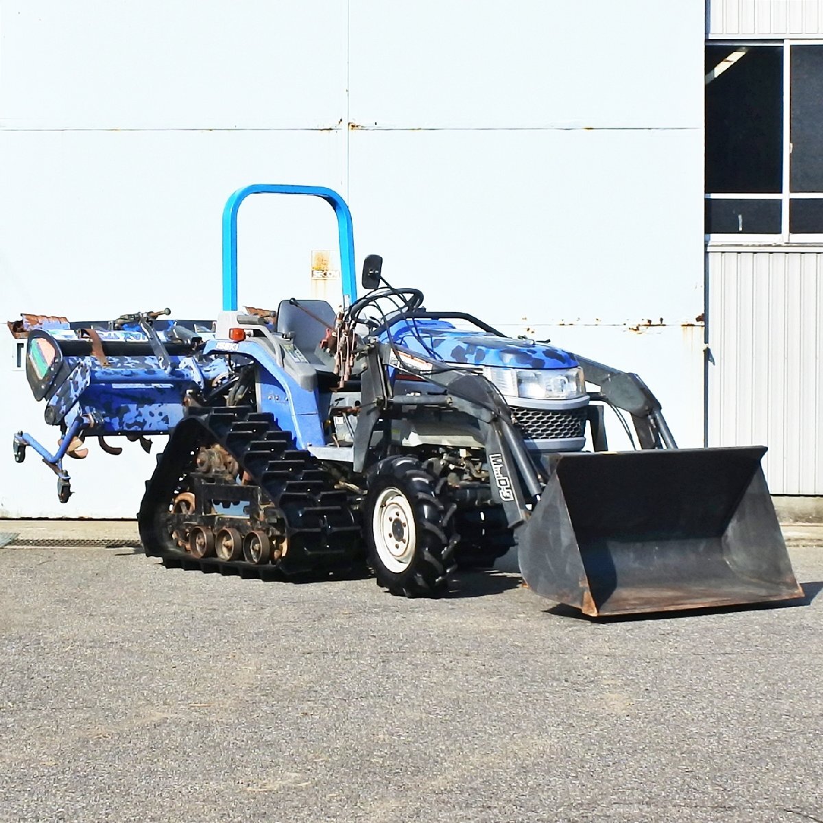 【富山】イセキ トラクター TH24 CHKWX ミニローダー 1948時間 24馬力 シアルハンター セミクロ ディーゼル 除雪 パワステ 倉庫内保管 中古拍卖