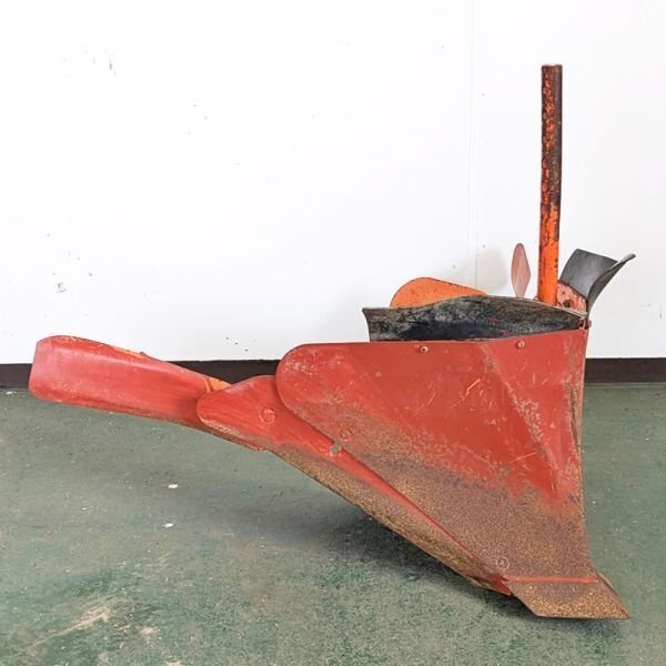 【富山】トラクター用 培土器 パーツ アタッチメント 畦立器 畦立て 畦たて 畝立て器 畝立 うね立て うねたて 畝たて両培土 倉庫保管 中古拍卖