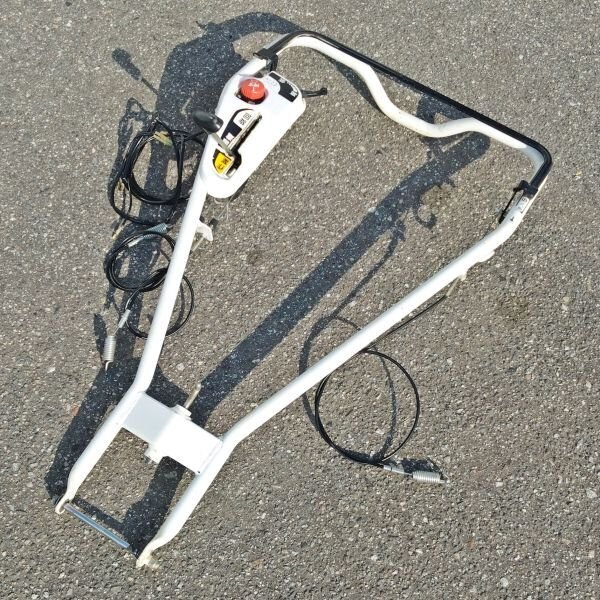 【富山】クボタ 管理機 ハンドル TRS60 陽菜 ワイヤー付き アクセル クラッチ スイッチ 耕運機 耕耘 耕うん 部品 パーツ 倉庫内保管 中古拍卖