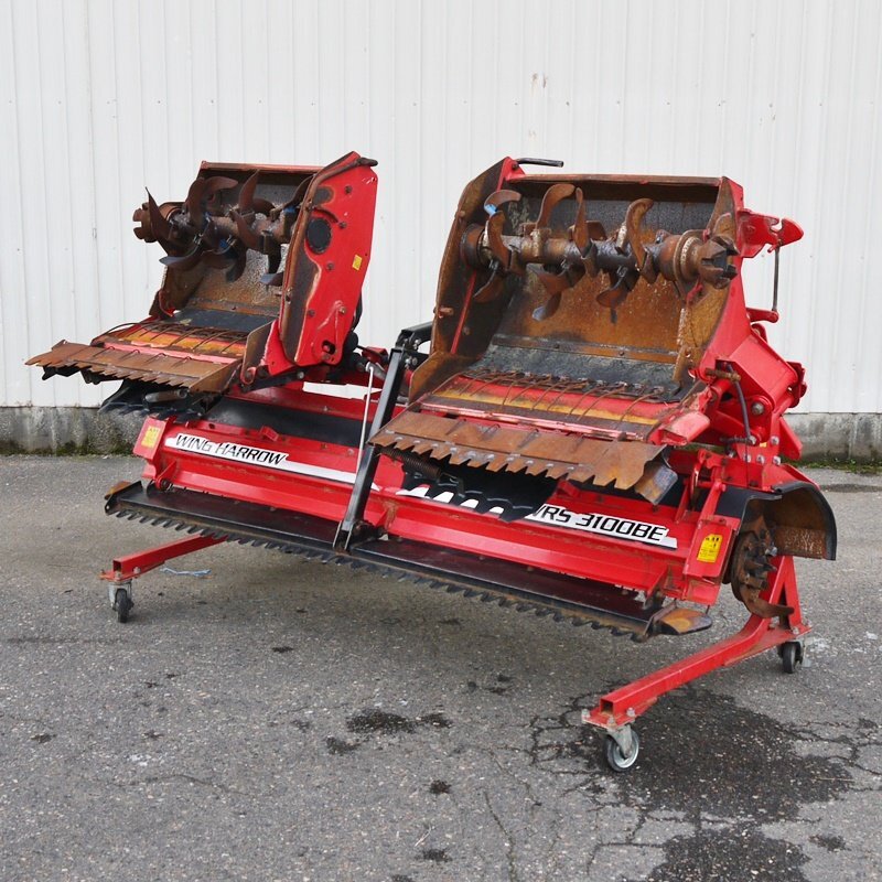 【新潟】コバシ 電動 ウイングハロー WRS3100BE 3.1m リモコン ウイング ハロー 代かき 代掻き トラクター 中古 倉庫保管 3m 300cm 310cm拍卖