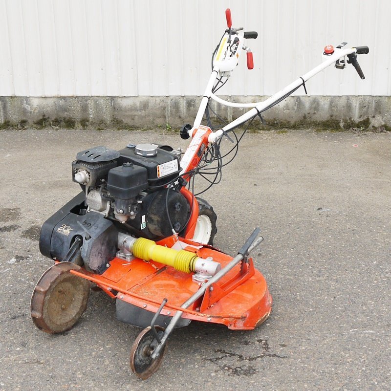 【新潟】刈幅約70cm クボタ ロータリモーア GC-705RD 自走式 草刈機 草刈り機 芝刈機 刈払機 ウィング モア モアー 畦 畔 中古 倉庫保管拍卖