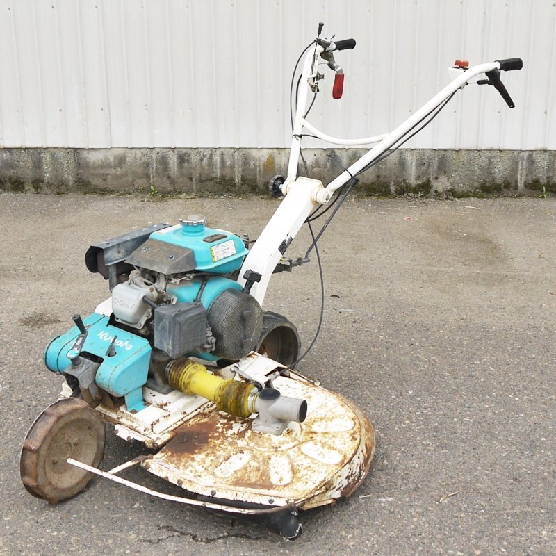 【新潟】クボタ ロータリモア GC-702D 刈幅70cm 7馬力 自走式 中古 草刈機 草刈り機 芝刈機 刈払機 畦畔 あぜ 斜面 法面 ウィング モーア拍卖