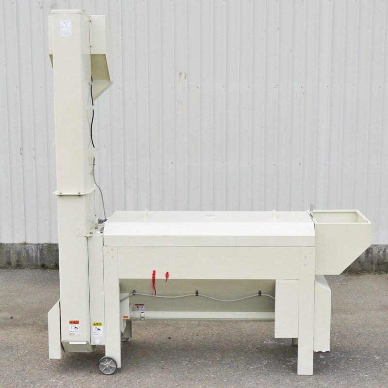 【新潟】サタケ 粗選機 PC3500 三相200V 選別機 粗選別 米選機 異物除去 モミクリーナ クリーナー 籾摺機 昇降機 穀物 籾 中古 倉庫保管拍卖