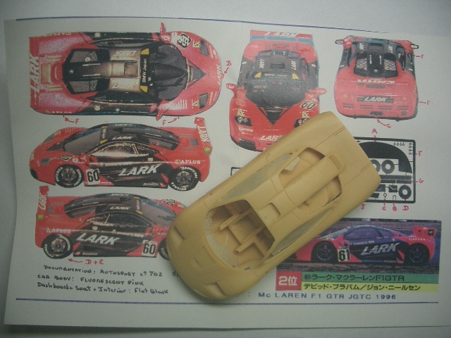 ■1/43 PROVENCE MOULAGE マクラーレン LARK JTC 1996拍卖