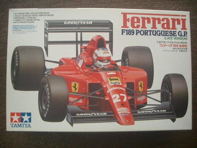 ■1/20 タミヤ フェラーリ F189 後期型 ポルトガルGP拍卖