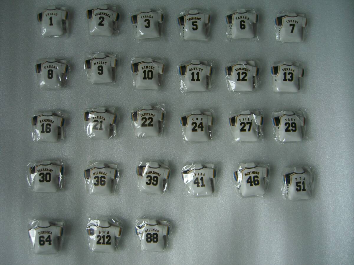 ◆日本ハムファイターズ マグネット 全27種 コンプリート 2006年 未開封・未使用品拍卖