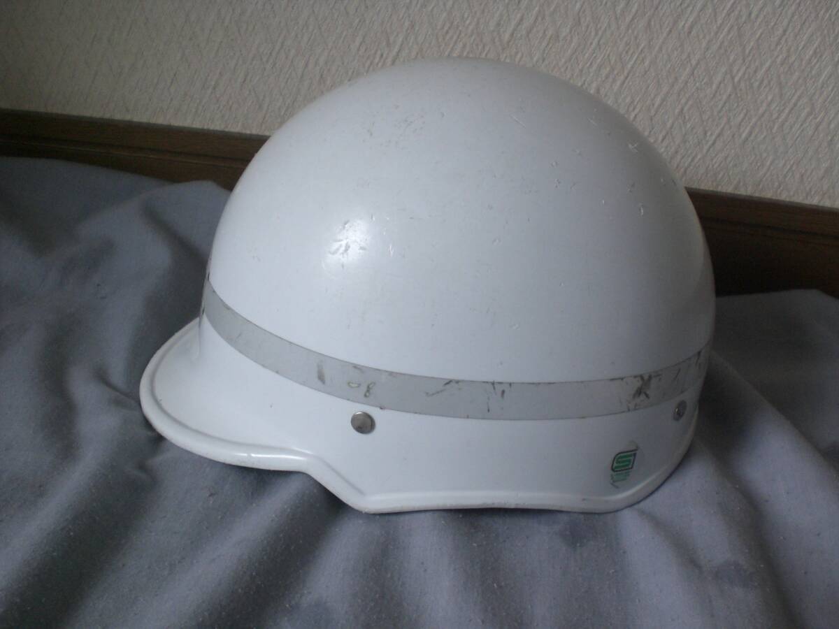 105 TOYO SAFETY トーヨーセフティー 白 自転車用ヘルメット Mサイズ 57-58センチ拍卖