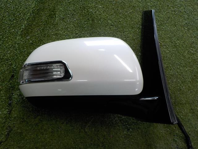 エスティマ AHR20W 右サイドミラー 070/パールホワイト拍卖