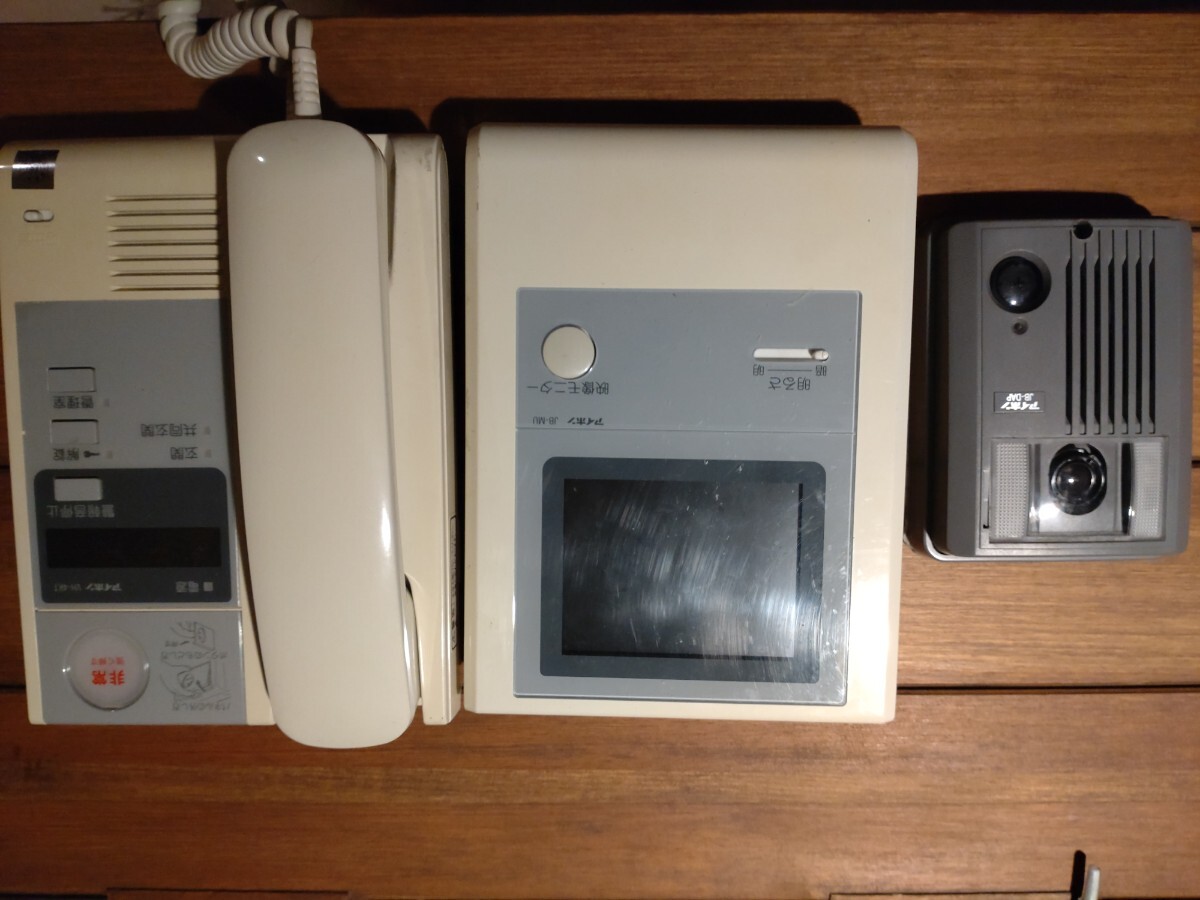 動作確認済【アイホン】インターホン モニター・親機・玄関子機 3点セット拍卖