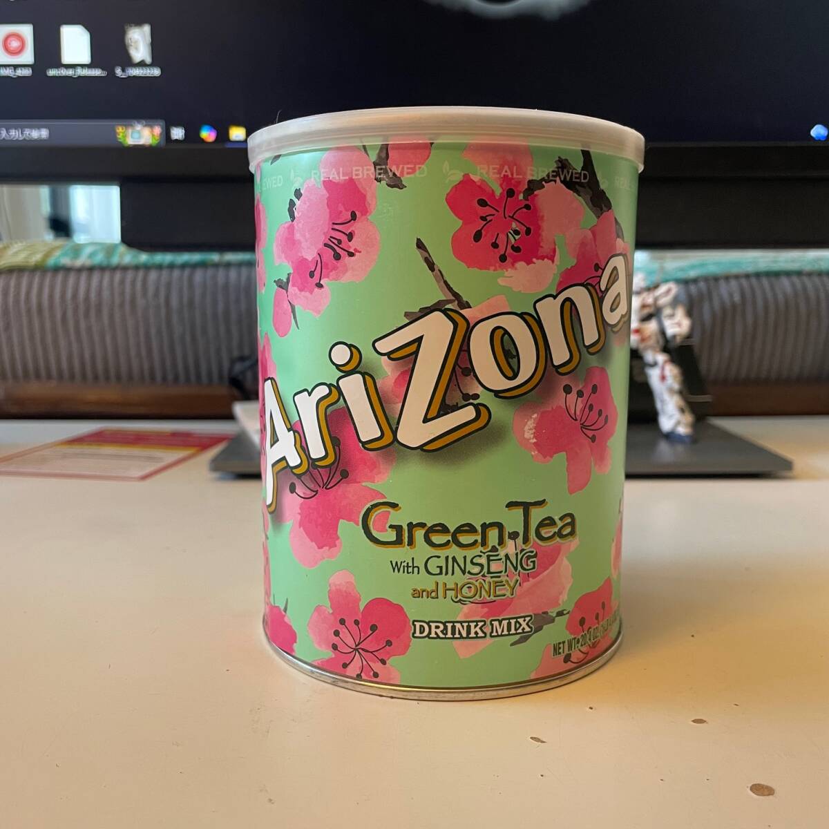 【激レア】ARIZONA GREEN TEA POWDER アリゾナ グリーンティ 粉 ダメージ品【国内未発売】拍卖