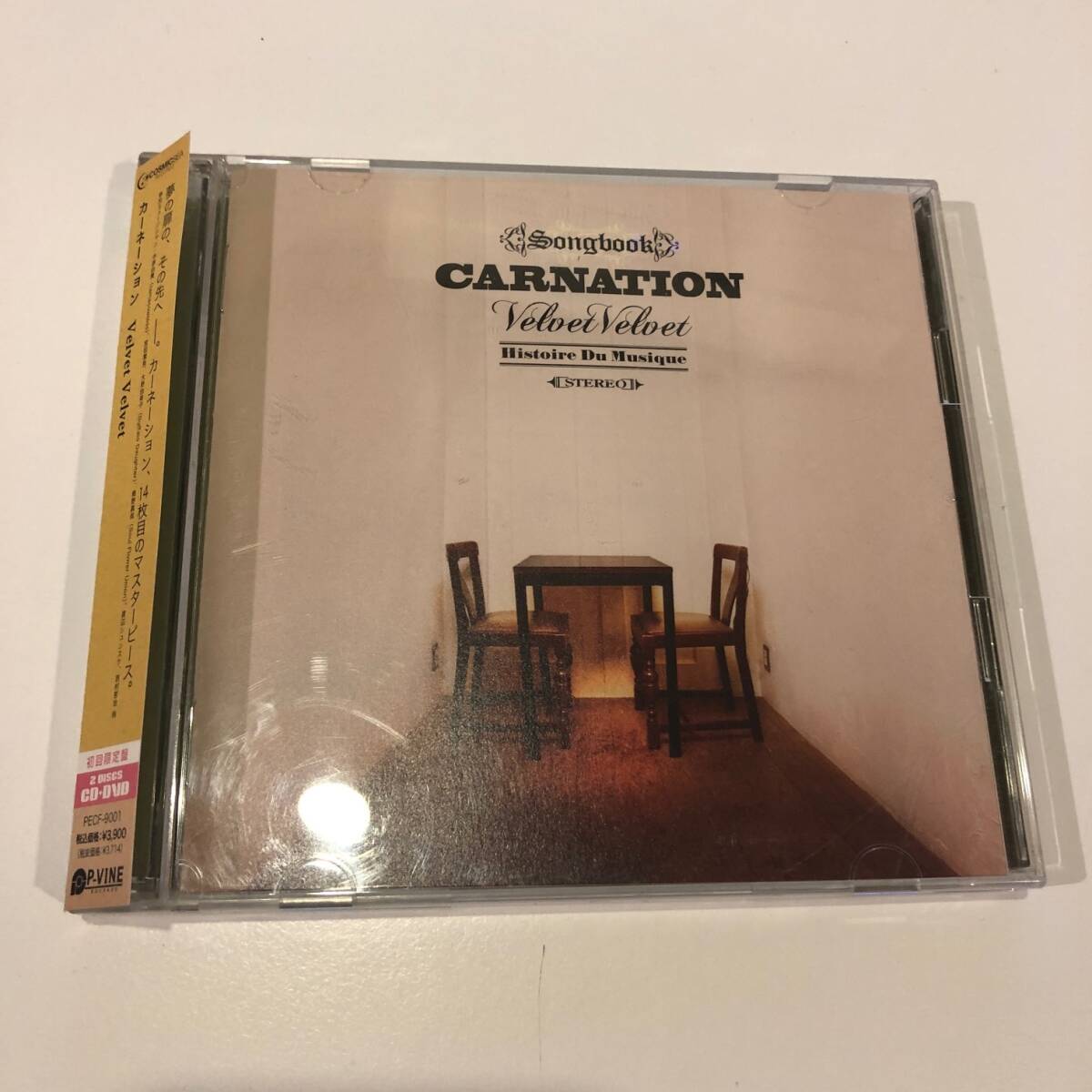 ●帯あり、DVD付き、CARNATION 「Velvet Velvet」 カーネーション、2009拍卖