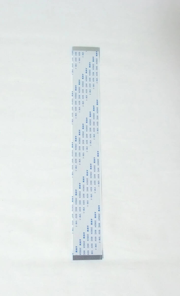 フレキシブルフラットケーブル1mmピッチ26ピン長さ20cm接続面同じ2本セット(FFC、新品)拍卖