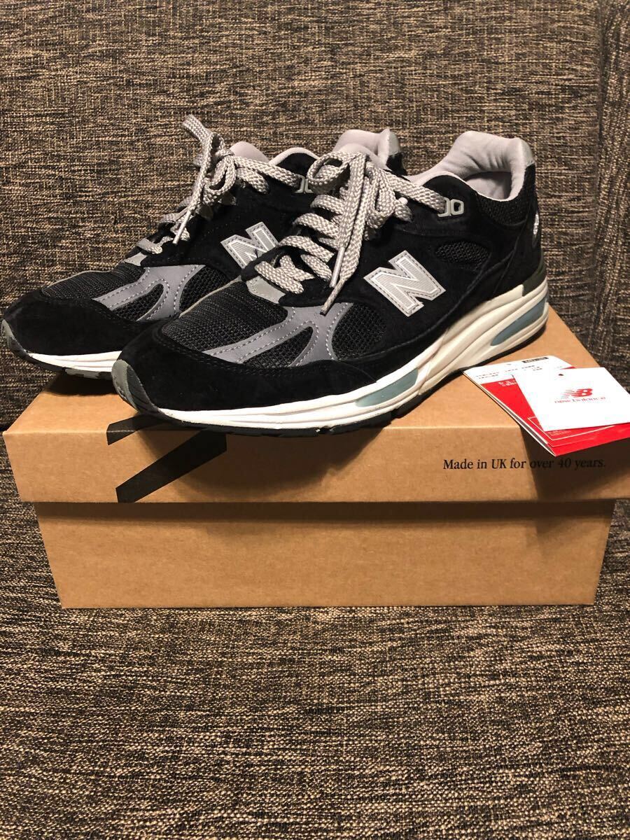 ニューバランス New Balance 991 V2 ブラック BLACK u991 UK拍卖