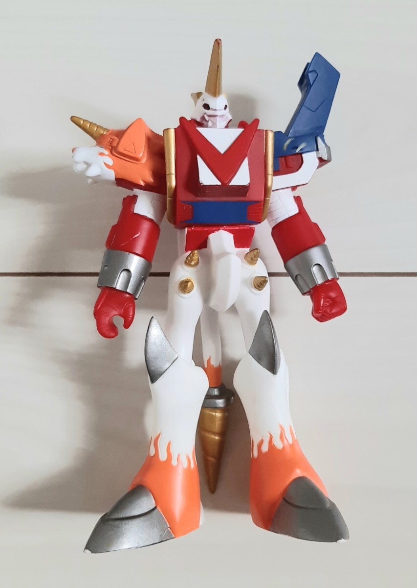 ソフビ デジモン06 シャウトモンクロスフォー バンダイ2010製拍卖