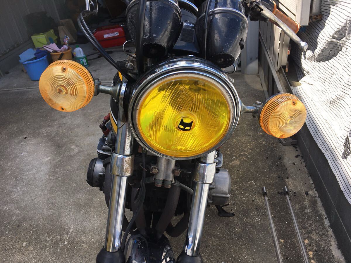 薄オレンジ Z2 Z1 D1 750RS 色抜け ヤレ仕様 当時物風 マッハ 750SS ゼファー KZ900 750F ヨシムラ 東京鉄管 モリワキ 旧車 KZ1000 RS拍卖