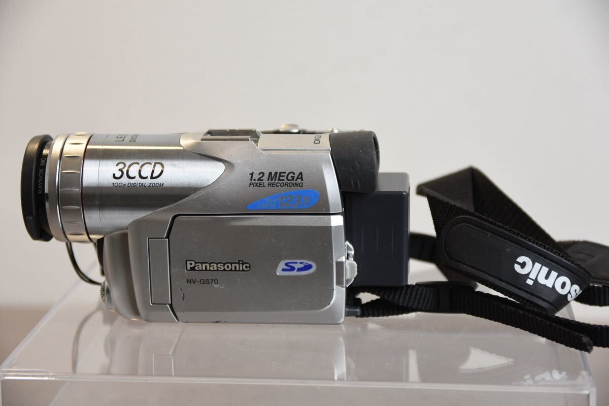 デジタルビデオカメラ Panasonic パナソニック NV-GS70 250331W3拍卖