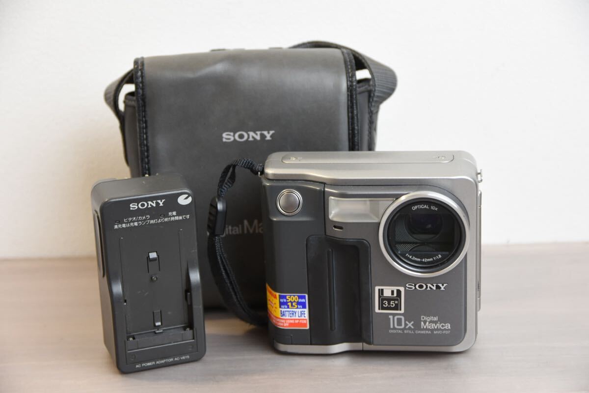 デジタルカメラ SONY ソニー MAVICA MVC-FD7 250420W5拍卖