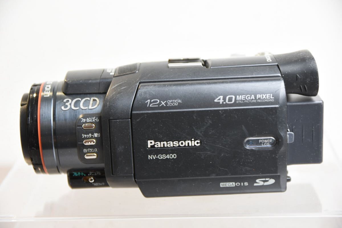 デジタルビデオカメラ Panasonic パナソニック NV-GS400 250412W3拍卖
