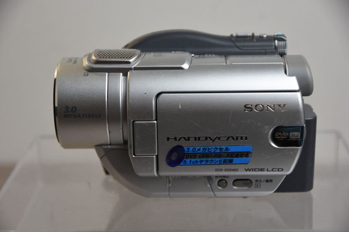 デジタルビデオカメラ SONY ソニー Handycam ハンディカム DCR-DVD405 250412W9拍卖